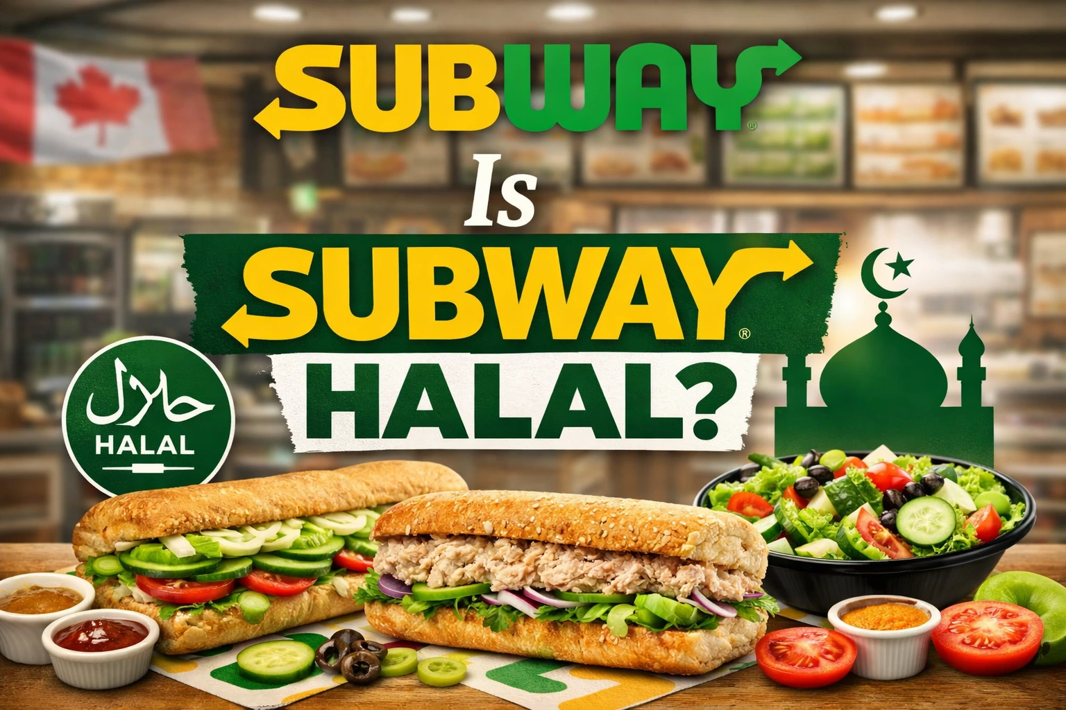 Subway halal in Canada